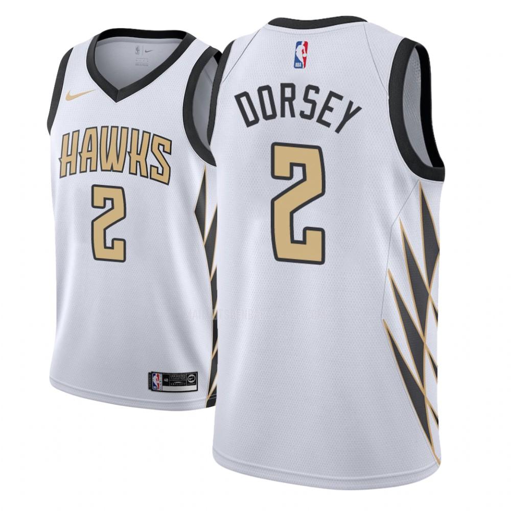 maillot nba enfant de atlanta hawks tyler dorsey 2 blanc city edition