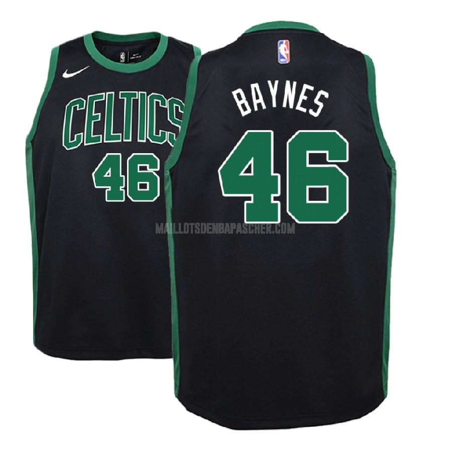 maillot nba enfant de boston celtics aron baynes 46 noir statement 2017-18