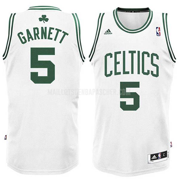 maillot nba enfant de boston celtics kevin garnett 5 blanc swingman