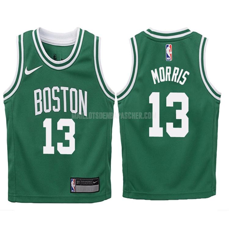 maillot nba enfant de boston celtics marcus morris 13 vert icon 2017-18