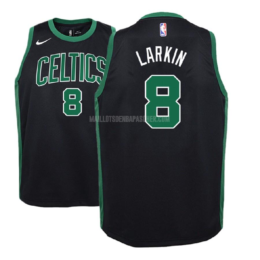 maillot nba enfant de boston celtics shane larkin 8 noir statement 2017-18