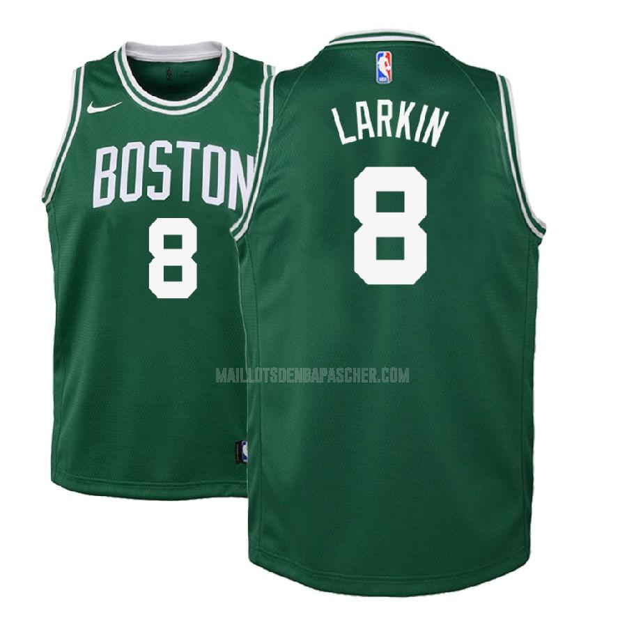 maillot nba enfant de boston celtics shane larkin 8 vert icon 2017-18