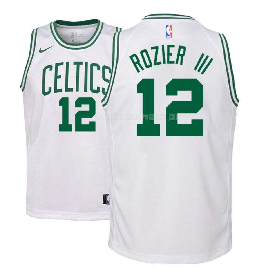 maillot nba enfant de boston celtics terry rozier 12 blanc association 2017-18