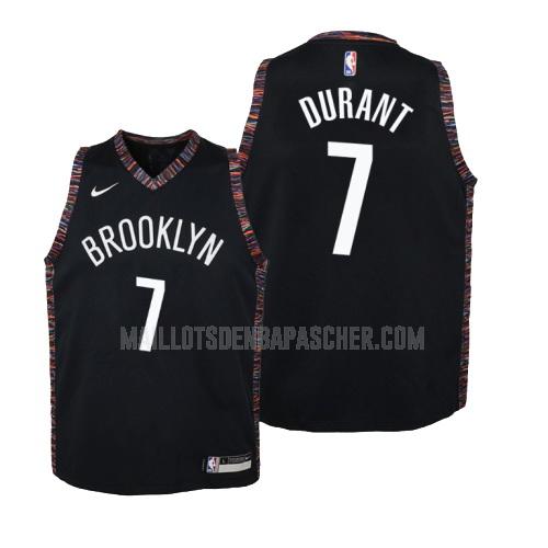 maillot nba enfant de brooklyn nets kevin durant 7 noir city edition