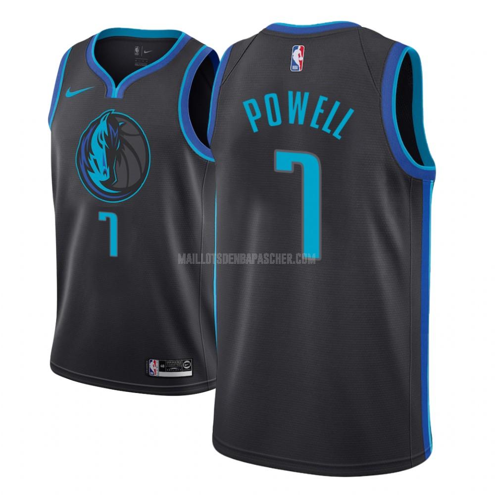 maillot nba enfant de dallas mavericks dwight powell 7 noir city edition