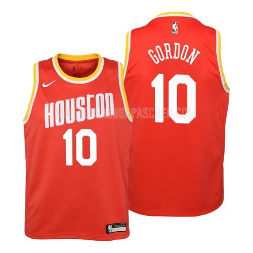 maillot nba enfant de houston rockets eric gordon 10 rouge hardwood classics