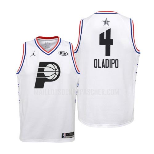 maillot nba enfant de indiana pacers victor oladipo 4 blanc nba all-star 2019