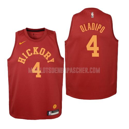 maillot nba enfant de indiana pacers victor oladipo 4 rouge hardwood classics 2018-19