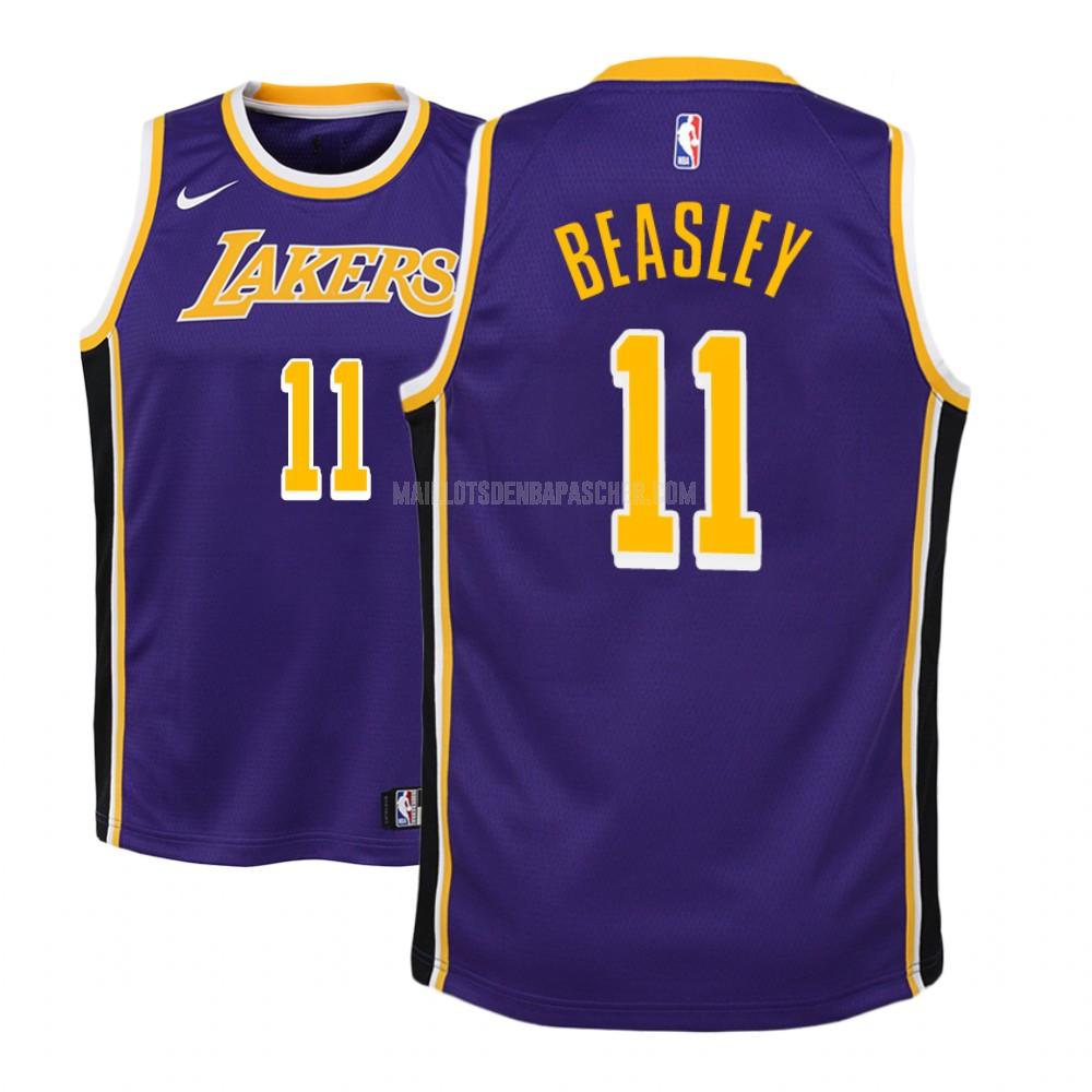 maillot nba enfant de los angeles lakers michael beasley 11 violet statement