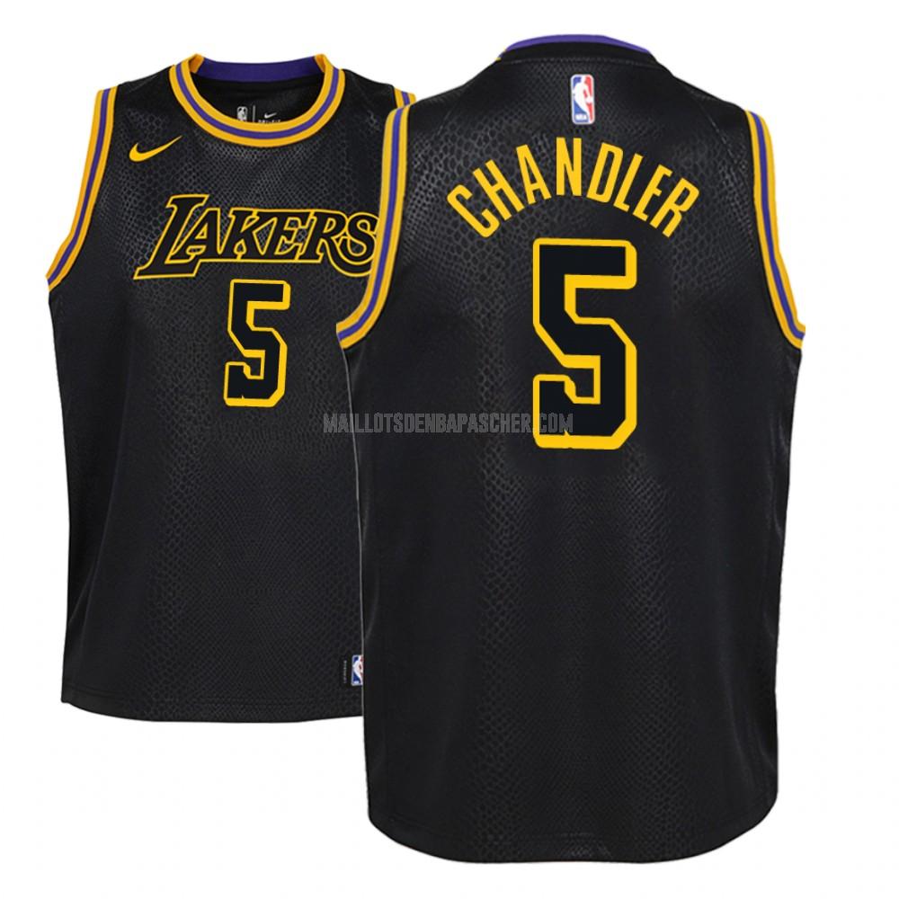 maillot nba enfant de los angeles lakers tyson chandler 5 noir city edition