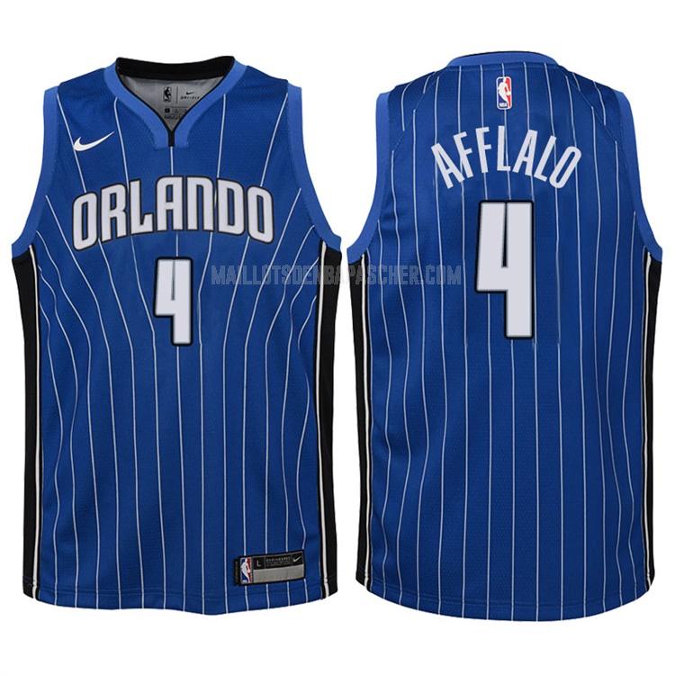 maillot nba enfant de orlando magic arron afflalo 4 bleu icon 2017-18