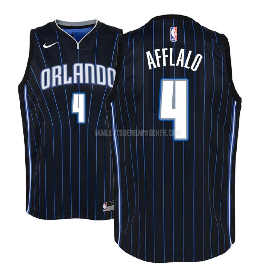 maillot nba enfant de orlando magic arron afflalo 4 noir statement 2017-18