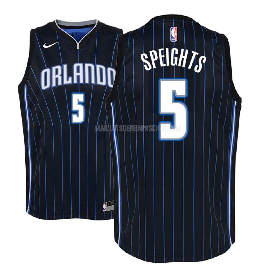 maillot nba enfant de orlando magic marreese speights 5 noir statement 2017-18