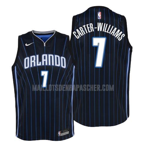 maillot nba enfant de orlando magic michael carter 7 noir statement 2018-19