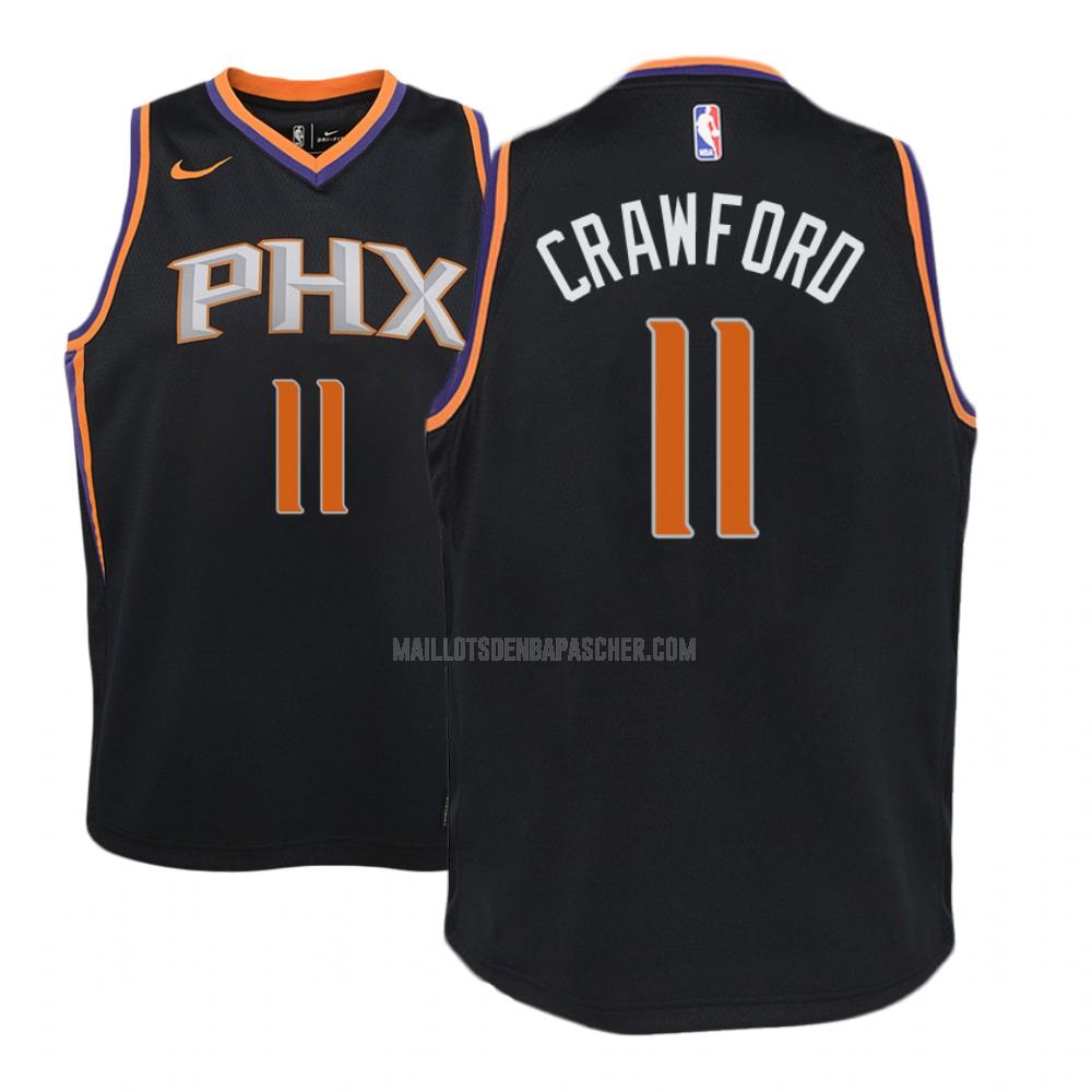 maillot nba enfant de phoenix suns jamal crawford 11 noir statement