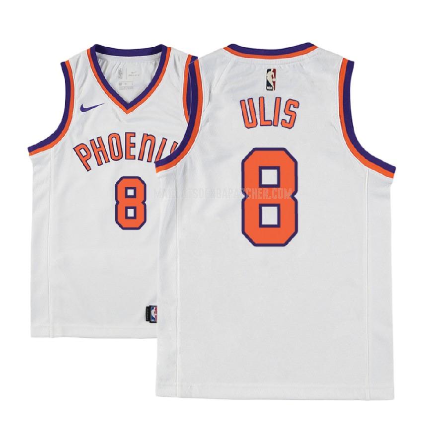 maillot nba enfant de phoenix suns tyler ulis 8 blanc classique edition 2017-18