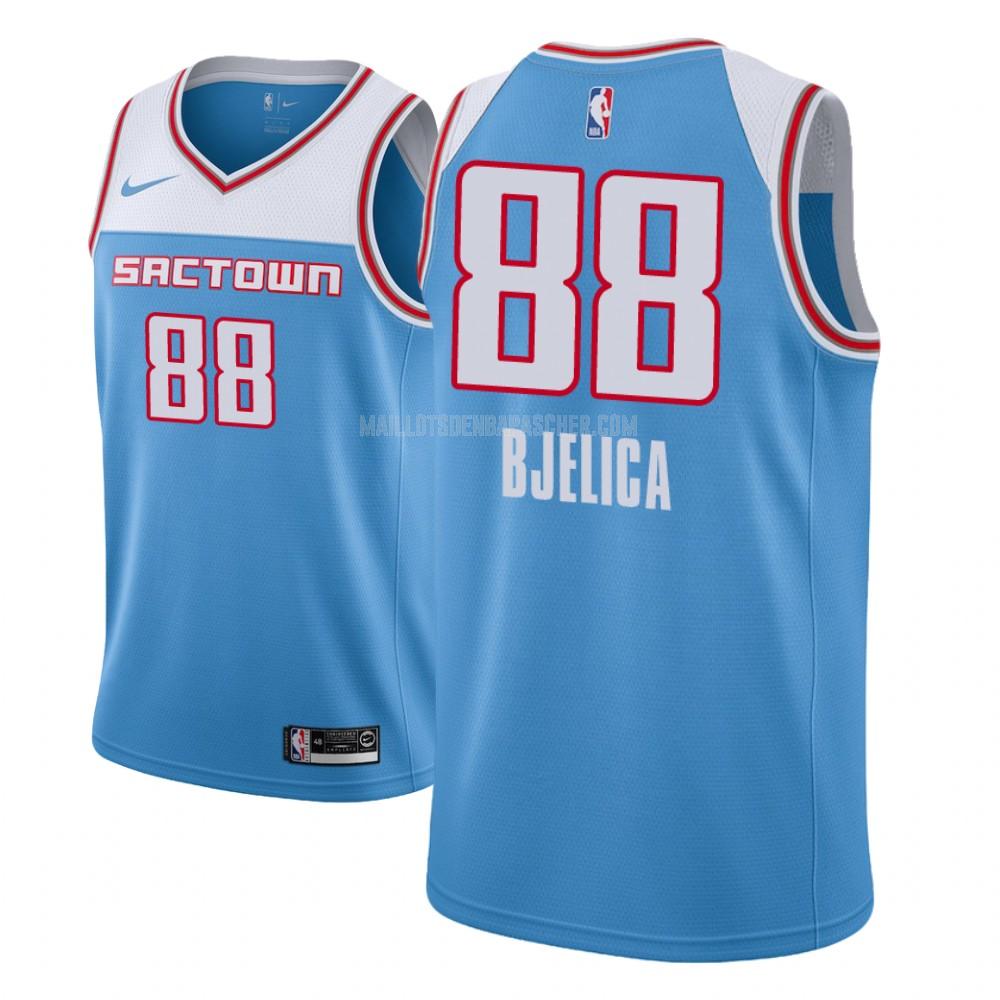 maillot nba enfant de sacramento kings nemanja bjelica 88 bleu city edition