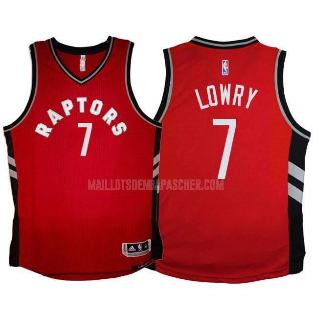 maillot nba enfant de toronto raptors kyle lowry 7 rouge classique