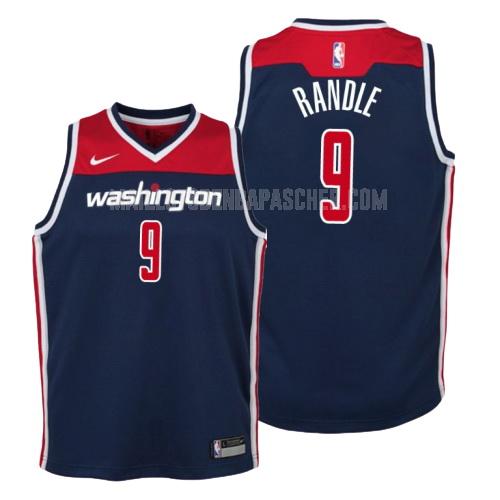 maillot nba enfant de washington wizards chasson randle 9 bleu marin statement