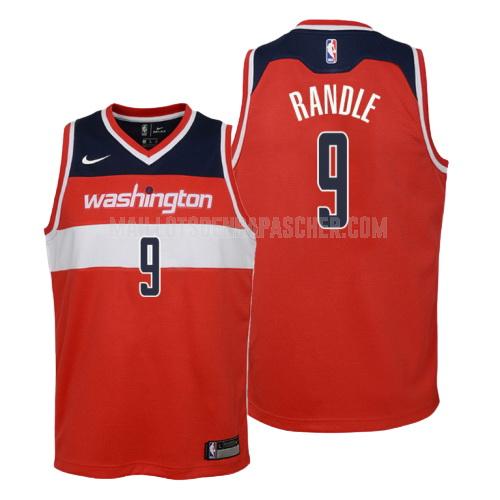 maillot nba enfant de washington wizards chasson randle 9 rouge icon