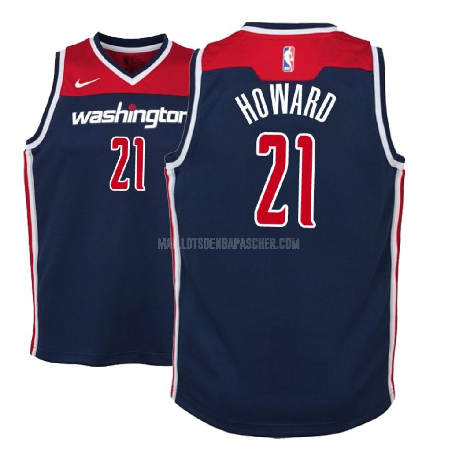 maillot nba enfant de washington wizards dwight howard 21 rouge statement 2018-19