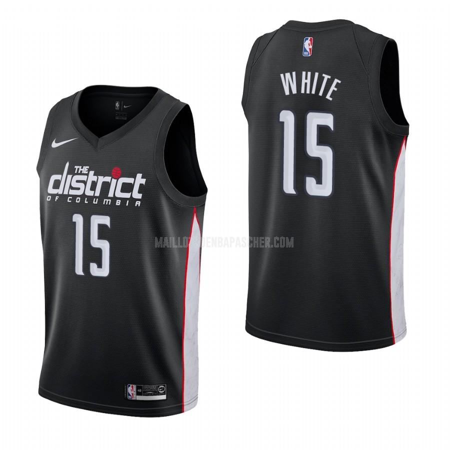 maillot nba enfant de washington wizards okaro white 15 noir city edition