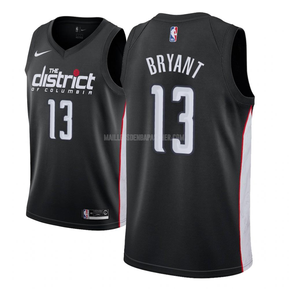 maillot nba enfant de washington wizards thomas bryant 13 noir city edition