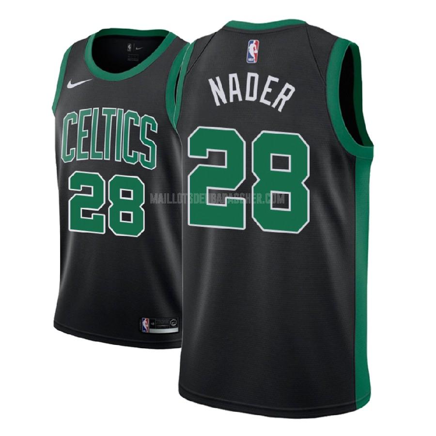 maillot nba homme de boston celtics abdel nader 28 noir statement 2017-18