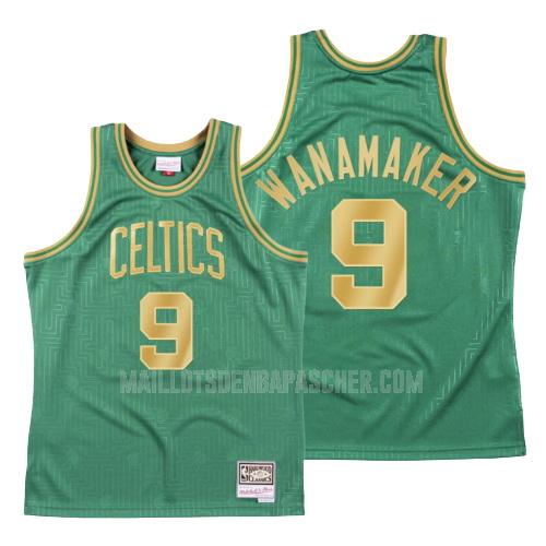 maillot nba homme de boston celtics brad wanamaker 9 vert throwback 2020