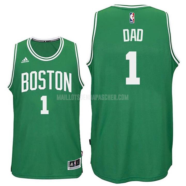 maillot nba homme de boston celtics dad 1 vert fête des pères