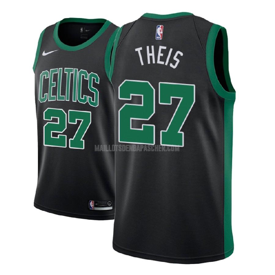 maillot nba homme de boston celtics daniel theis 27 noir statement 2017-18