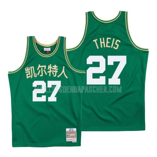 maillot nba homme de boston celtics daniel theis 27 vert capodanno cinese