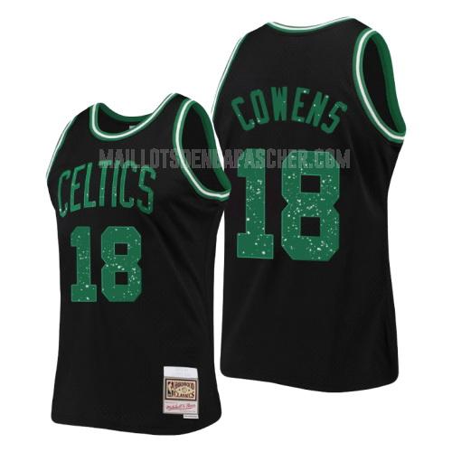 maillot nba homme de boston celtics dave cowens 18 noir collection de bagues