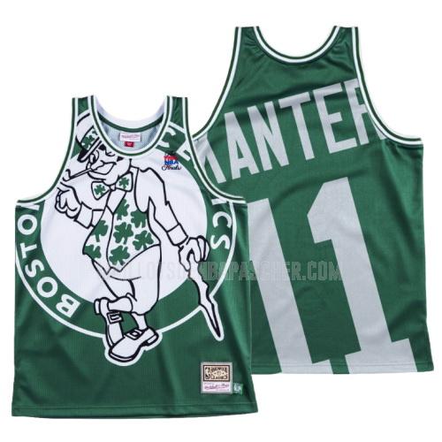 maillot nba homme de boston celtics enes kanter 11 vert big face