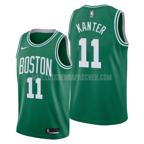 maillot nba homme de boston celtics enes kanter 11 vert icon