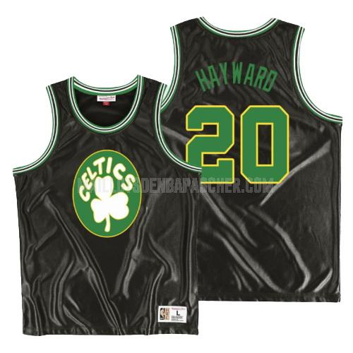 maillot nba homme de boston celtics gordon hayward 20 noir Éblouir