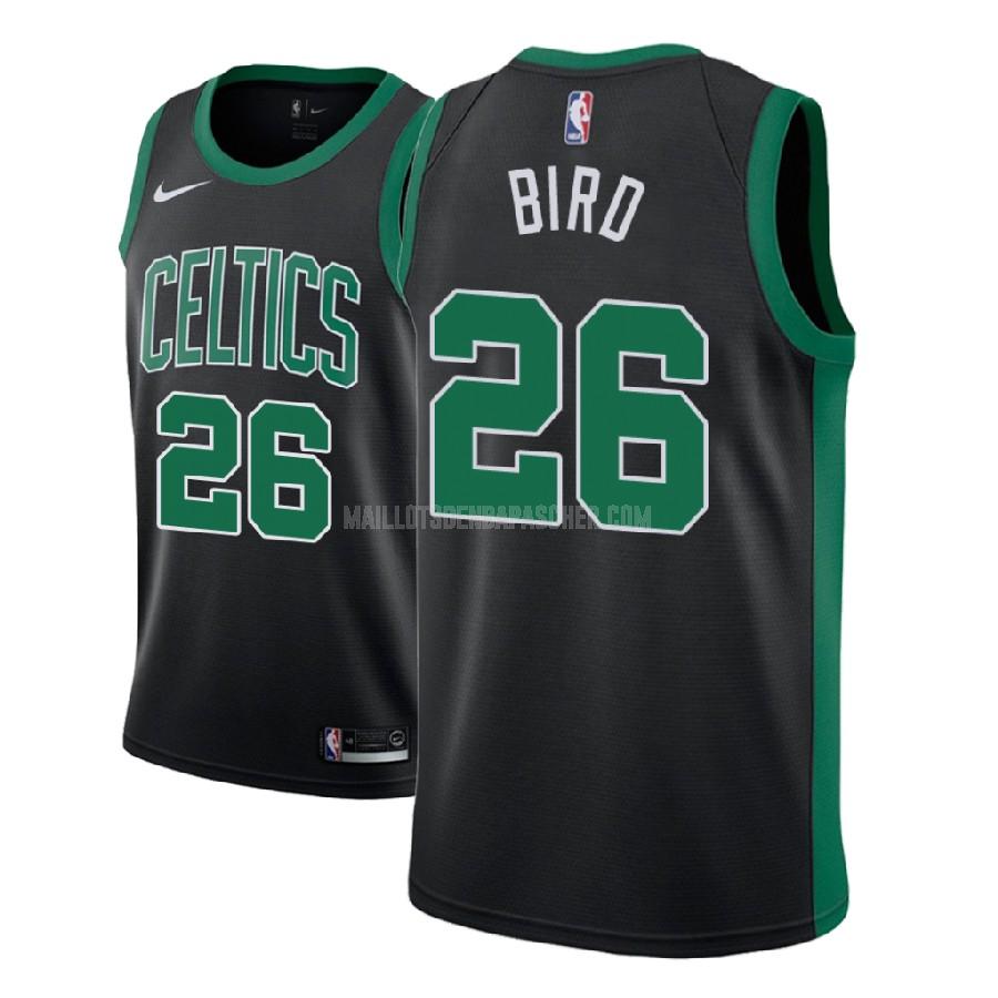 maillot nba homme de boston celtics jabari bird 26 noir statement 2017-18