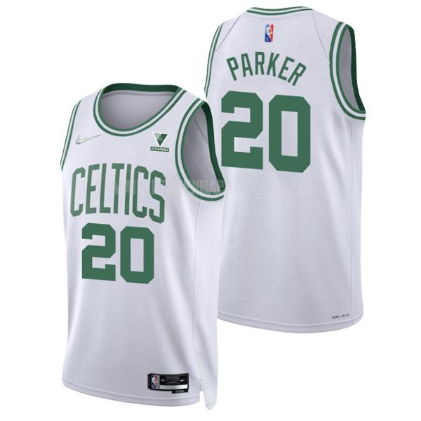 maillot nba homme de boston celtics jabari parker 20 blanc 75th anniversary 2021-22