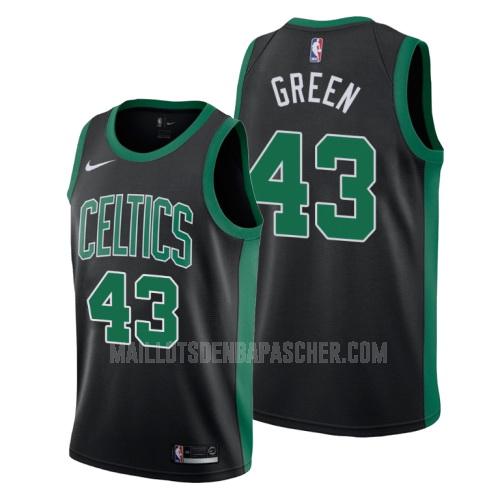 maillot nba homme de boston celtics javonte green 43 noir statement