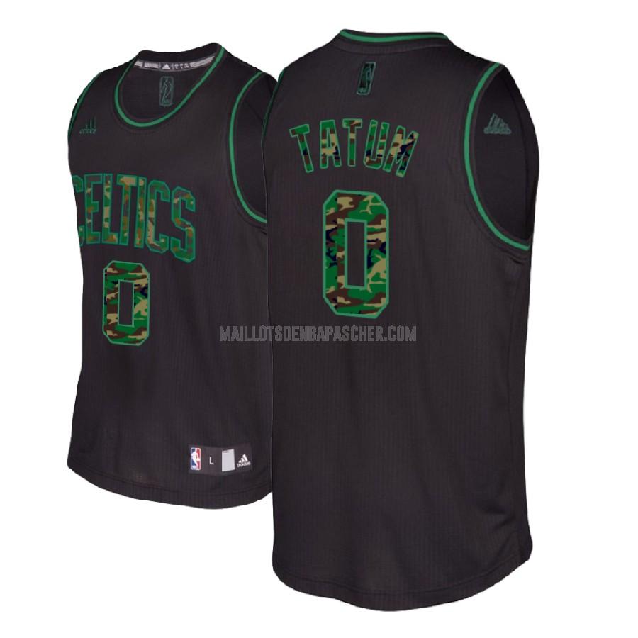 maillot nba homme de boston celtics jayson tatum 0 noir mode version