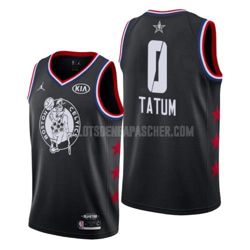 maillot nba homme de boston celtics jayson tatum 0 noir nba all-star 2019