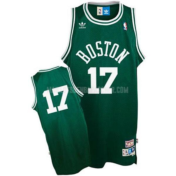 maillot nba homme de boston celtics john havlicek 17 vert soul swingman