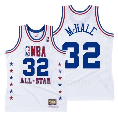 maillot nba homme de boston celtics kevin mchale 32 blanc nba all-star 1988