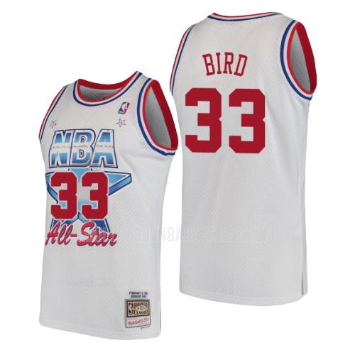 maillot nba homme de boston celtics larry bird 33 blanc nba all-star 1991