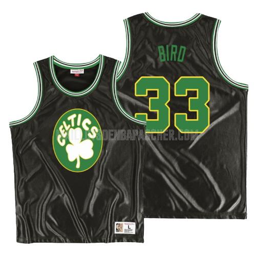 maillot nba homme de boston celtics larry bird 33 noir Éblouir