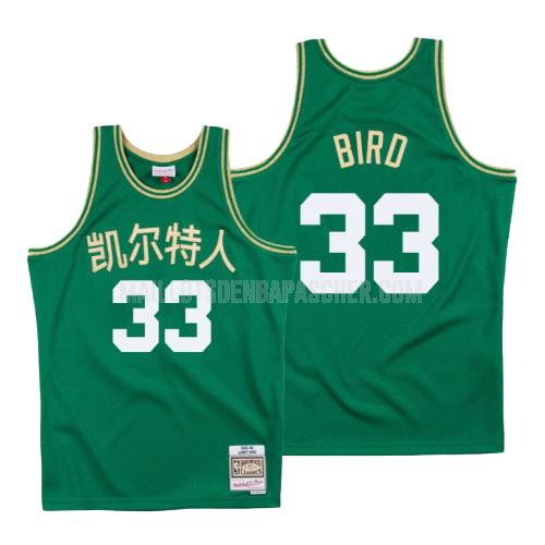 maillot nba homme de boston celtics larry bird 33 vert capodanno cinese