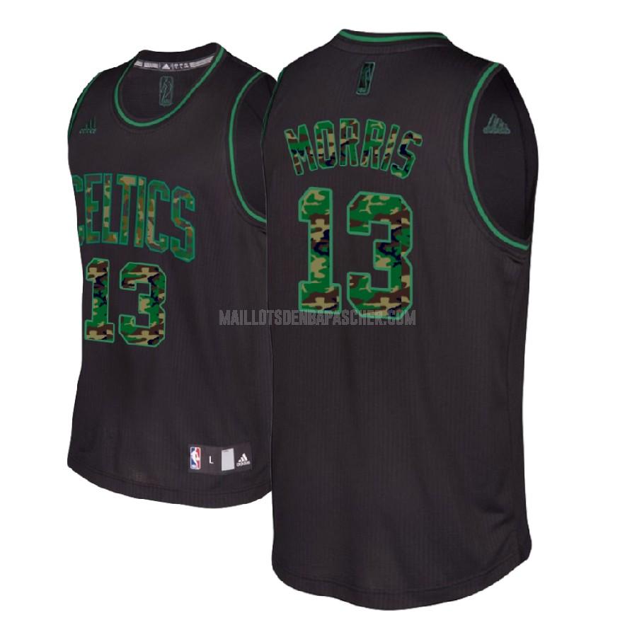 maillot nba homme de boston celtics marcus morris 13 noir mode version