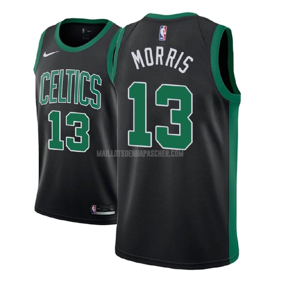 maillot nba homme de boston celtics marcus morris 13 noir statement 2017-18