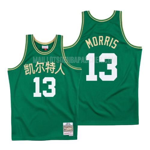 maillot nba homme de boston celtics marcus morris 13 vert capodanno cinese