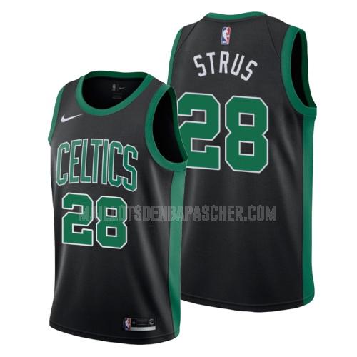 maillot nba homme de boston celtics max strus 28 noir statement